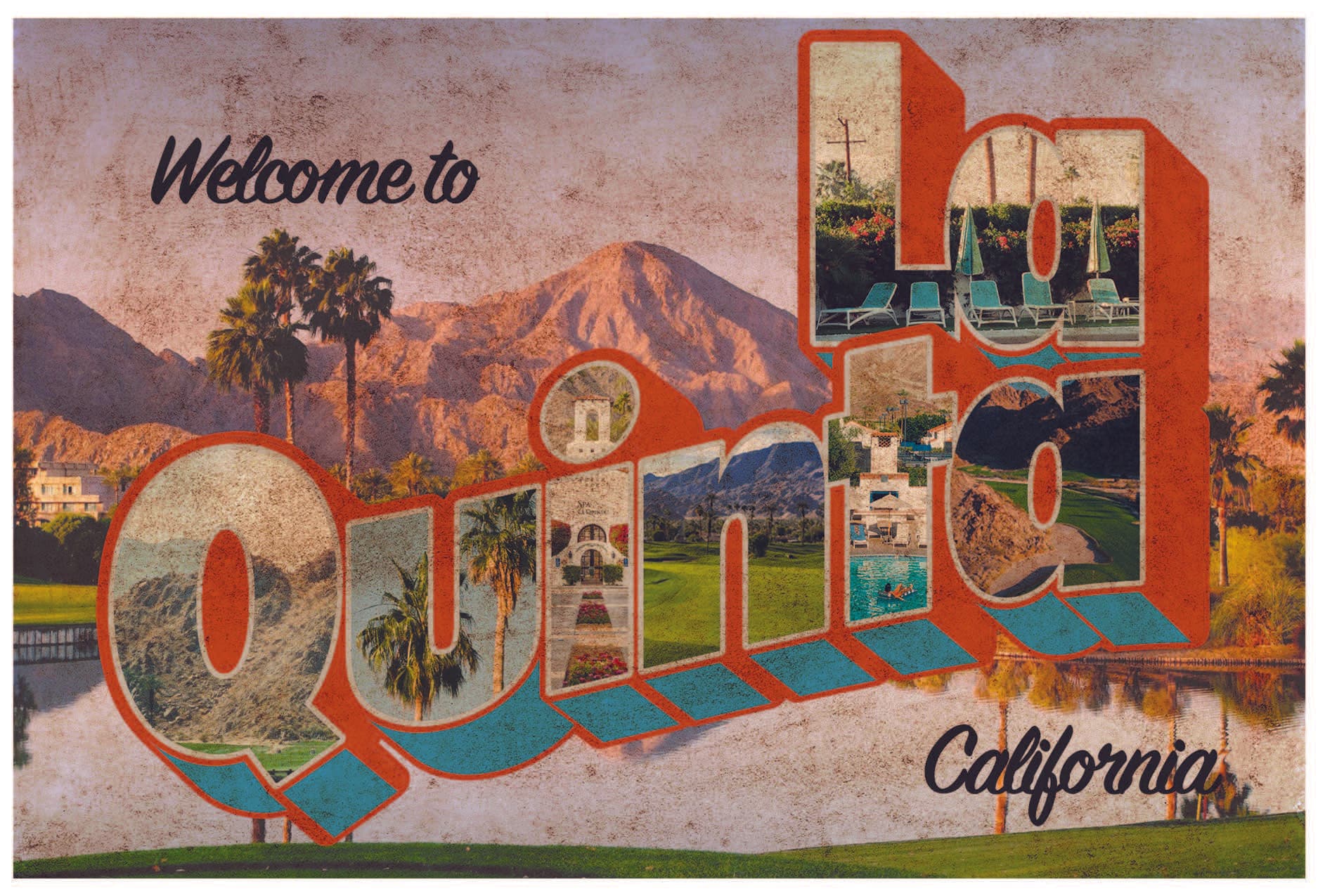 La Quinta postcard design